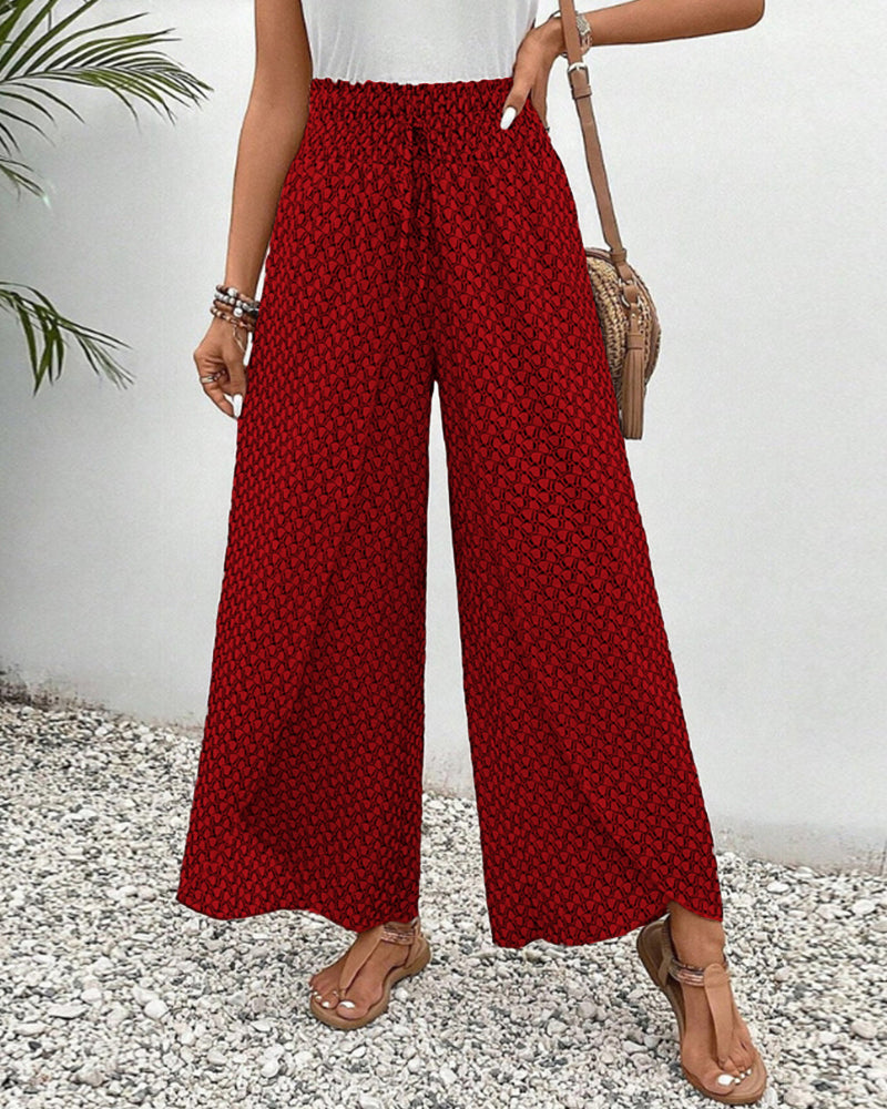 Mavilda Wide-Leg Pants — close-up view