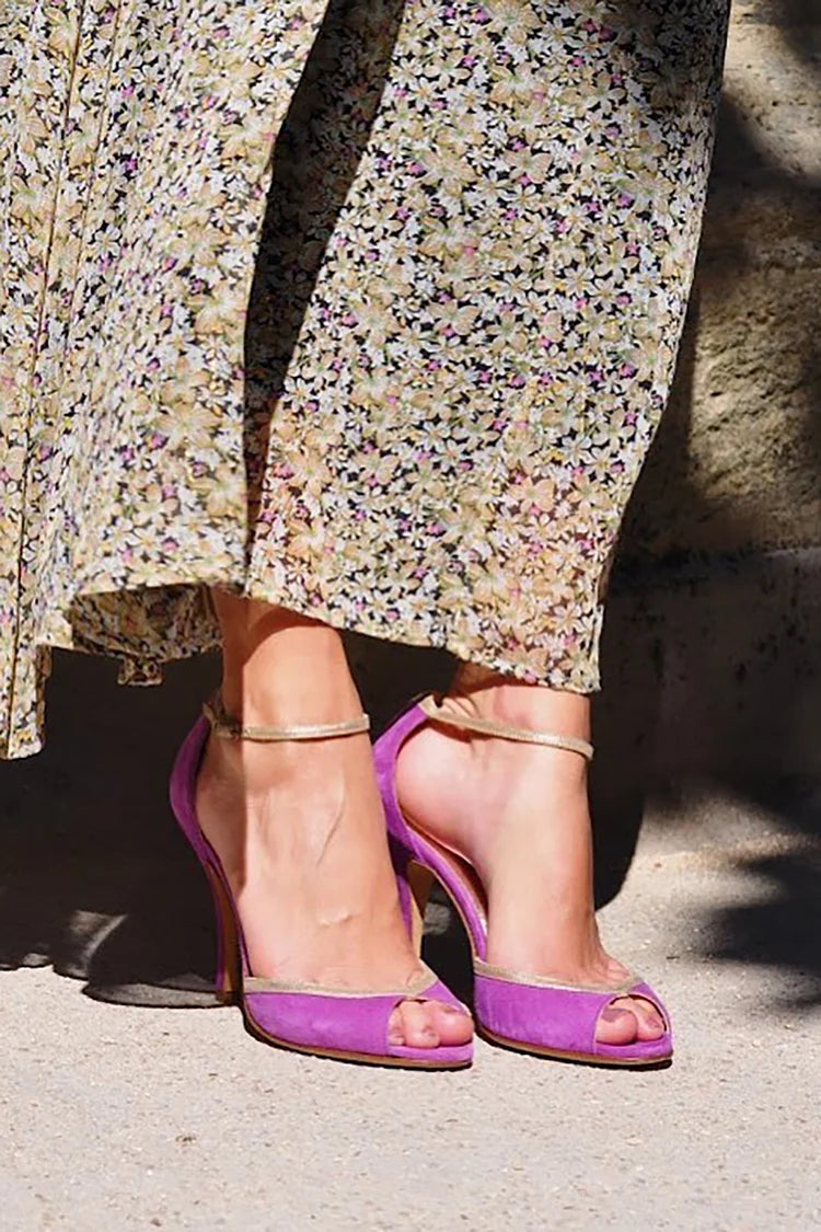 High Heel Sandals — front view