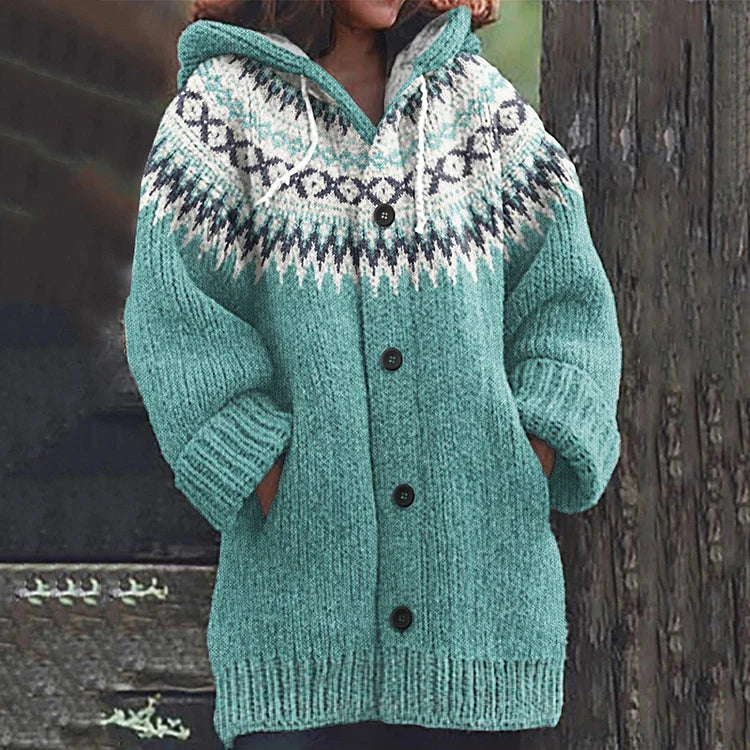 Madison Soft Handmade Cardigan — back view