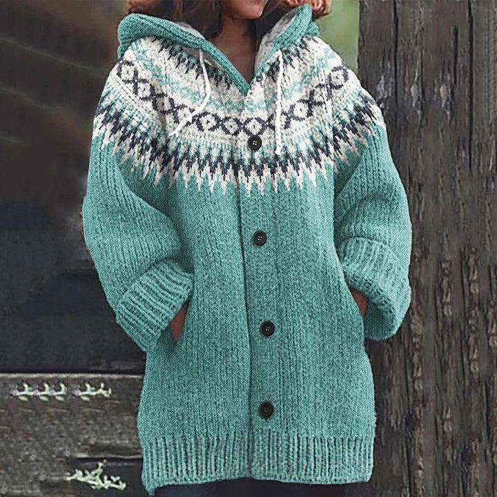 Madison Soft Handmade Cardigan — back view