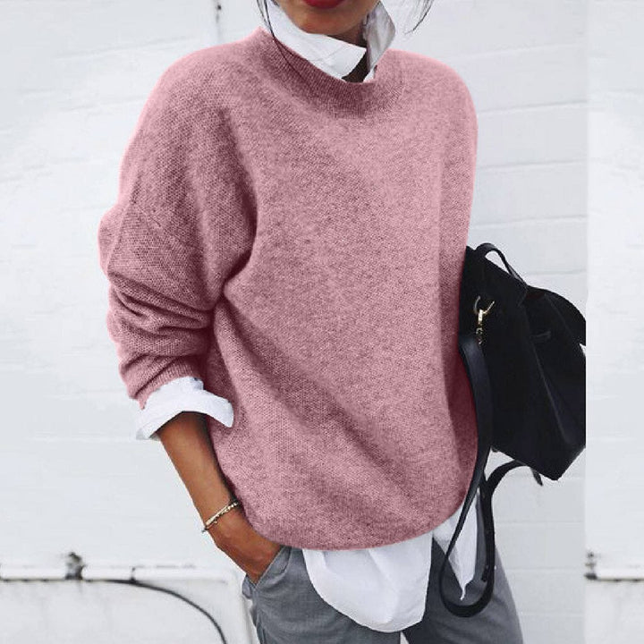 Sophia Comfy Soft Pullover — close-up view