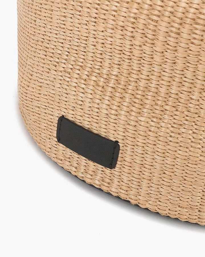 Women's Delicate Handwoven Raffia Shopper Tote