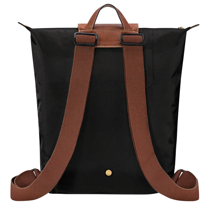 Longchamp Le Pliage Original Backpack Black — detail view