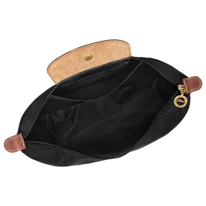 Longchamp Le Pliage Original Backpack Black — close-up view