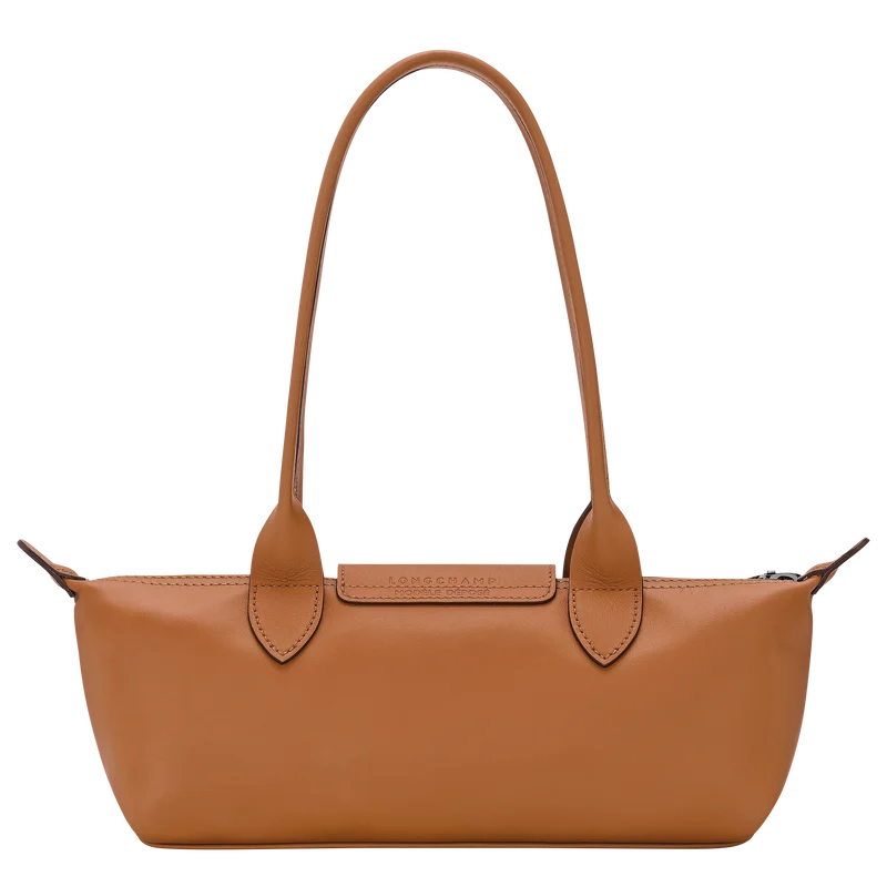 Le Pliage Xtra M cashew tan shoulder bag – detail view