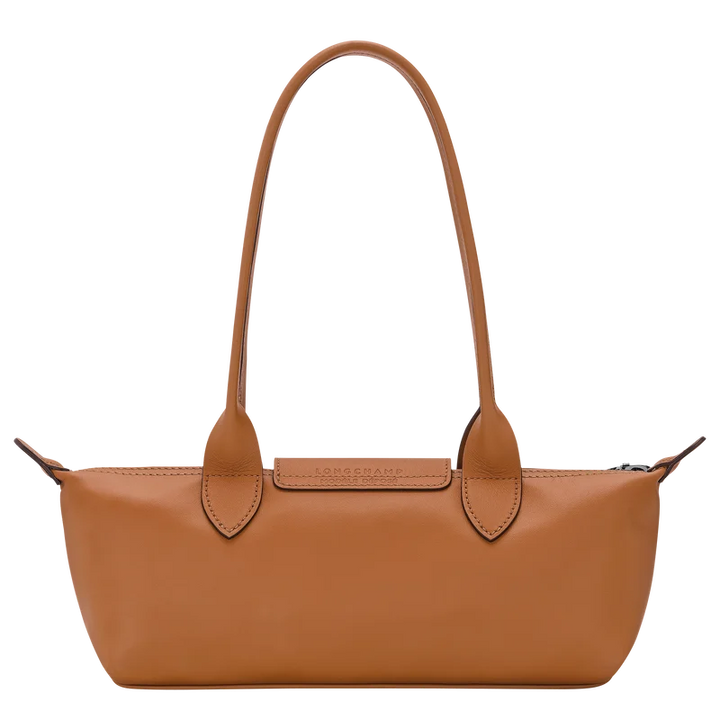 Le Pliage Xtra M cashew tan shoulder bag – detail view