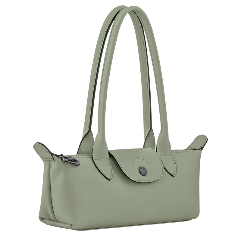 Longchamp Le Pliage Xtra M tundra leather bag – detail view