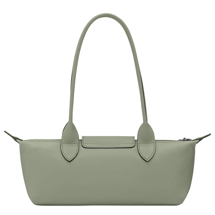 Longchamp Xtra M tundra bag – zip closure and flap detail