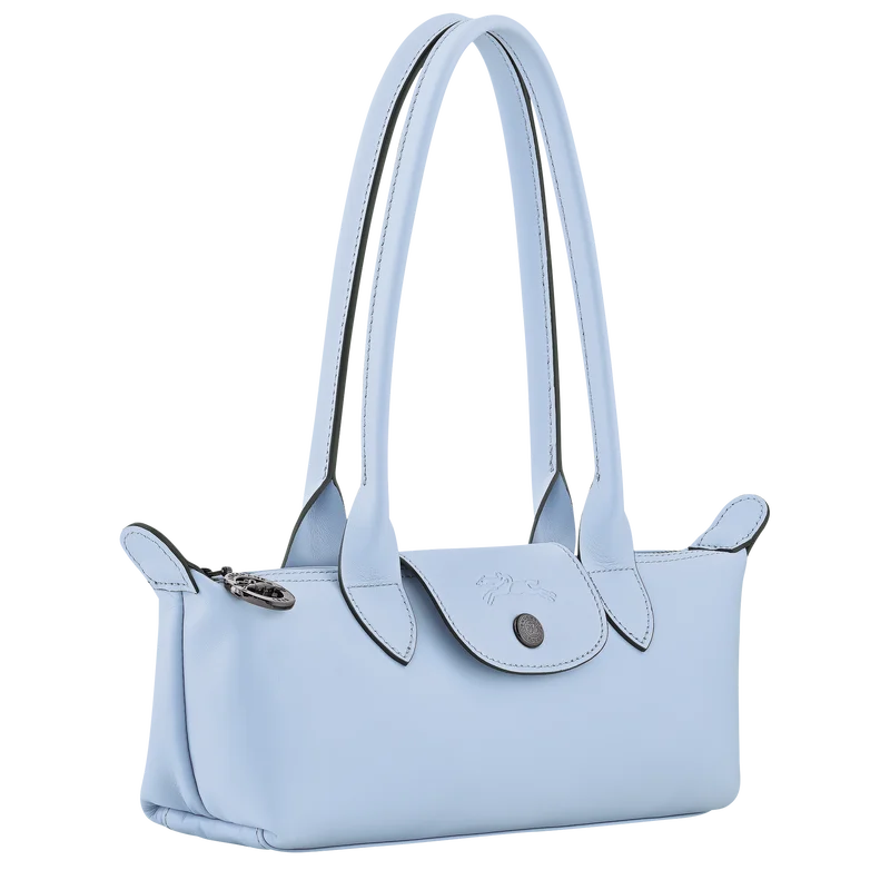 Longchamp Xtra M wave bag – zip closure and flap detail