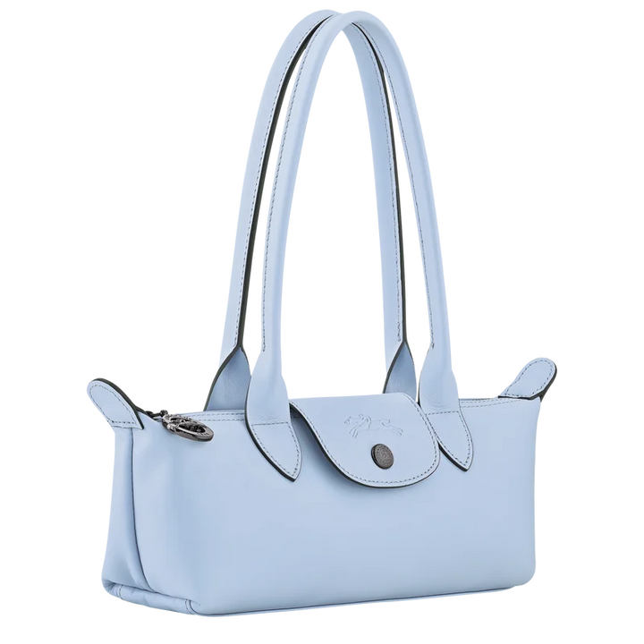 Longchamp Xtra M wave bag – zip closure and flap detail