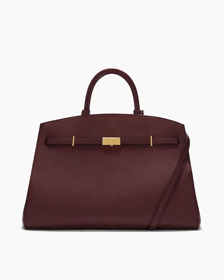 Women's Elegant Structured Top Handle Bag