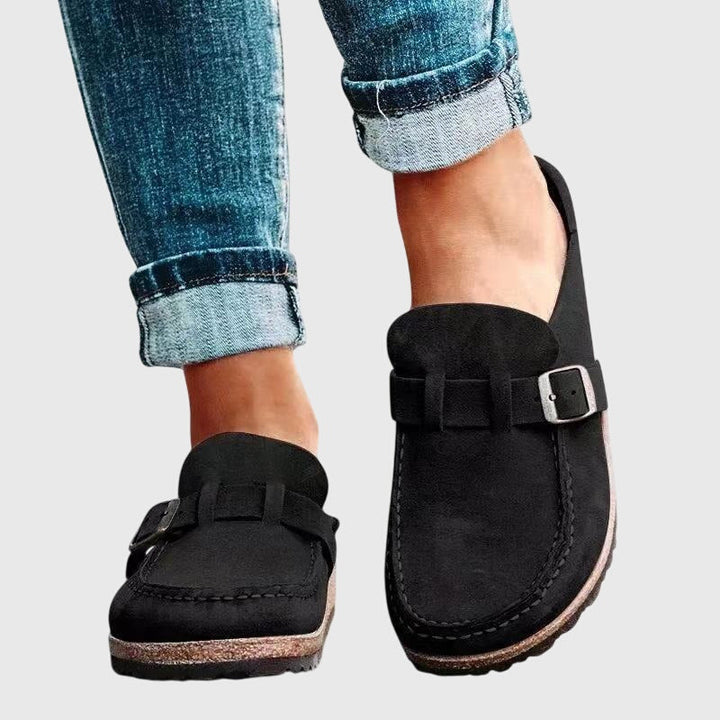 Kendra Elegant Orthopedic Clogs — back view