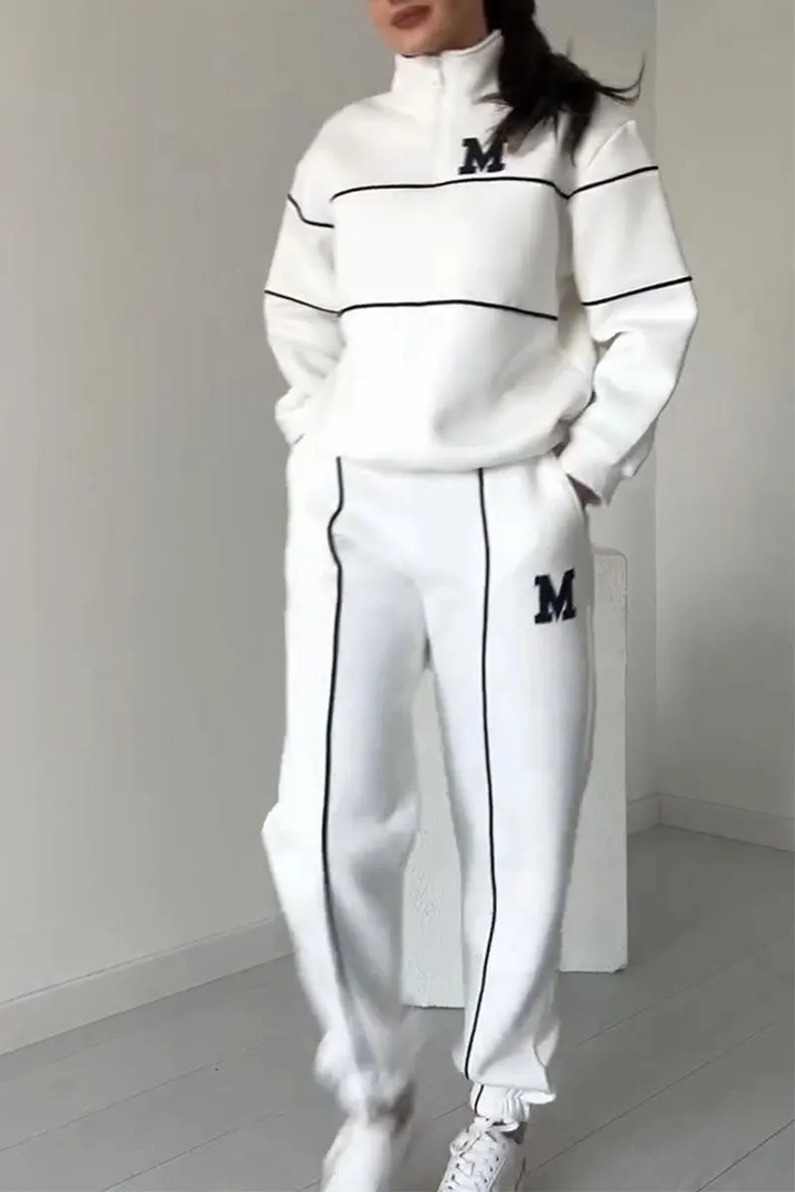 Ella Comfortable Casual Two-Piece Set — close-up view
