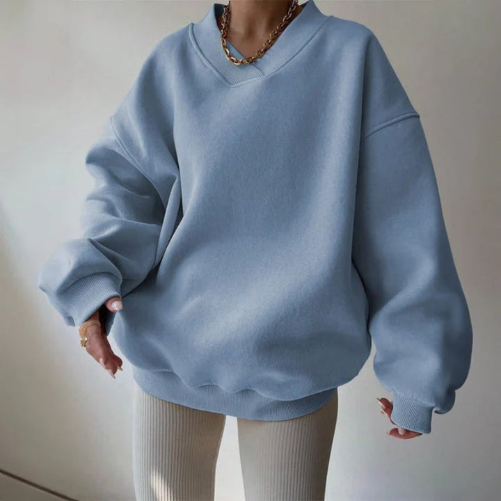 Scarlett Comfortable Oversized Pullover — front view