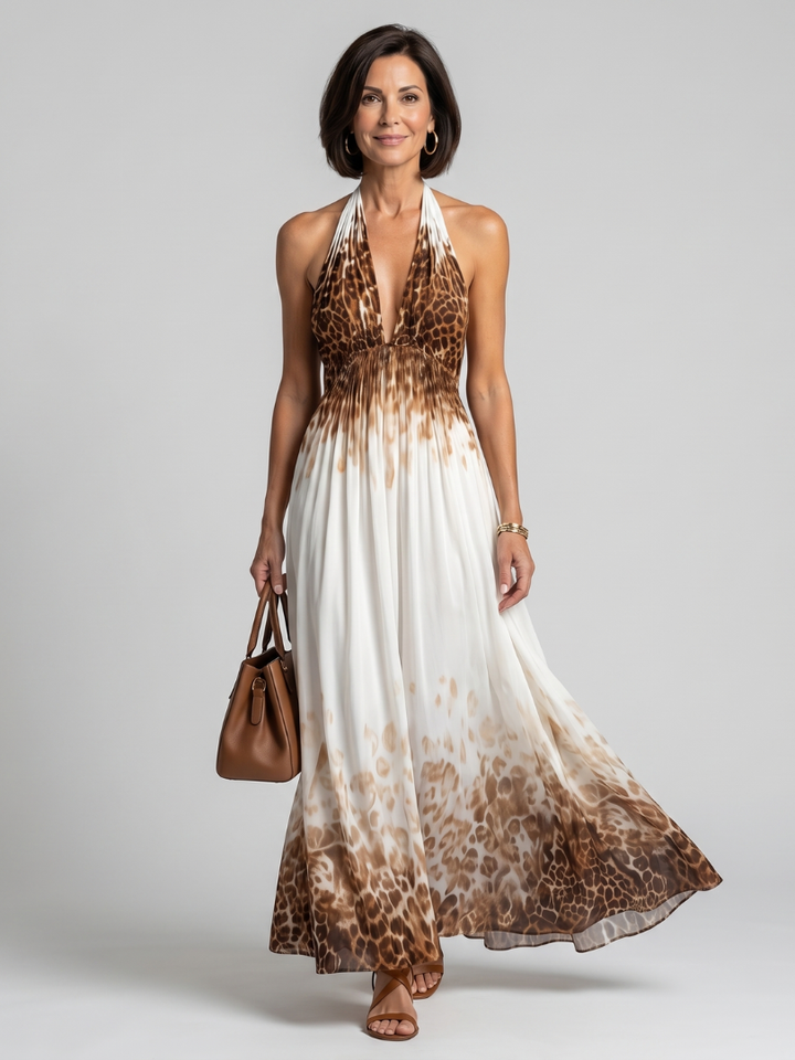 Orlune Midi Dress — front view