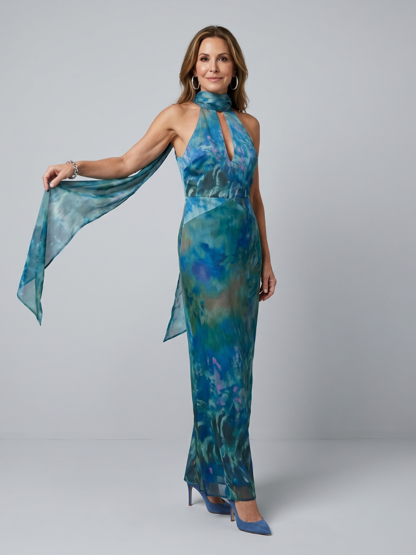 Juniper Maxi Dress — front view