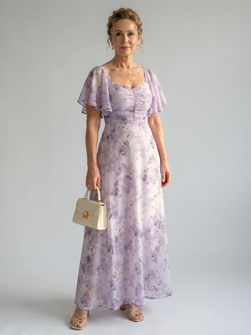 Vaelis Midi Dress — front view