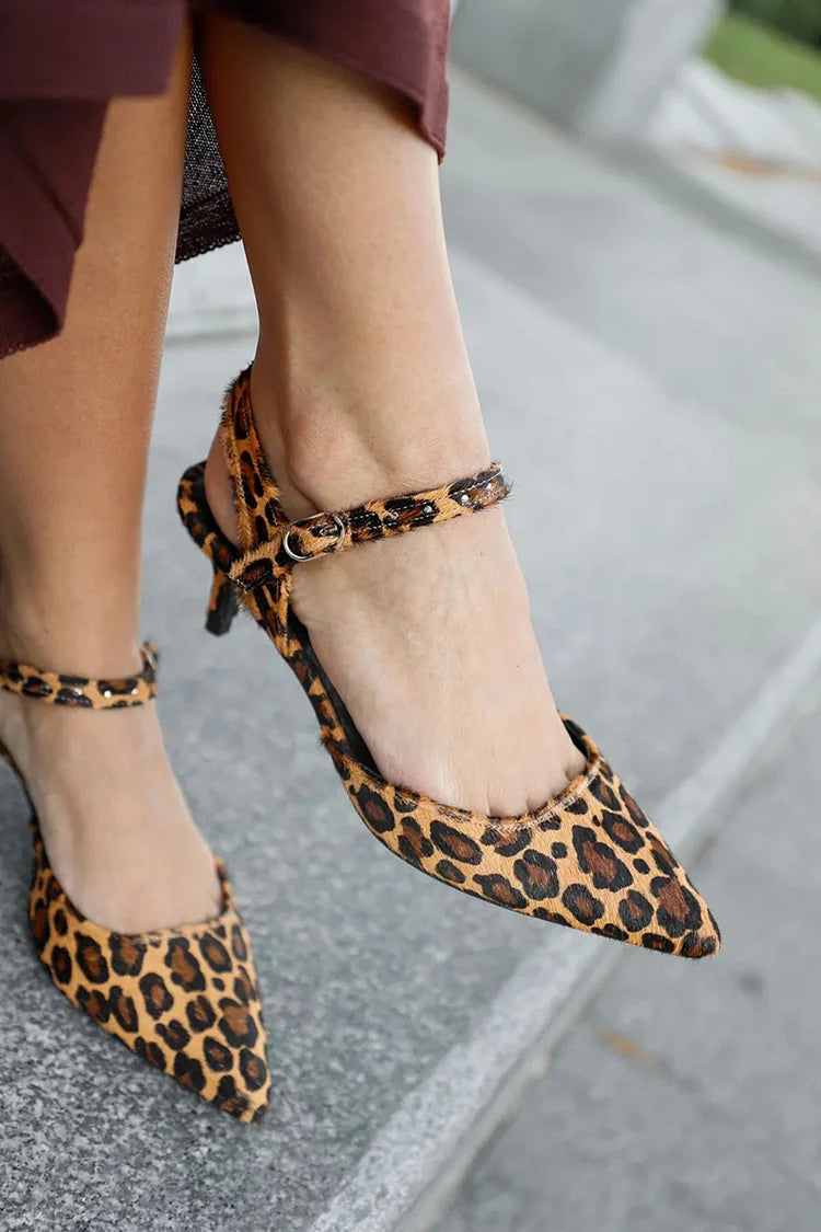 Pointed Ballet Flats — side view