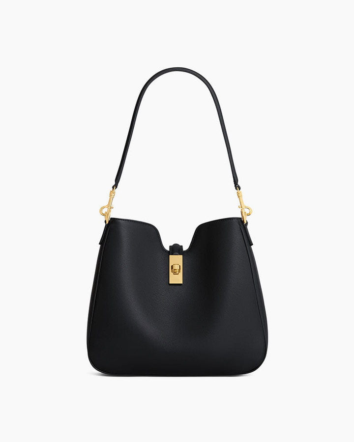 Women's Daily Commute Soft Leather Hobo Shoulder Bag