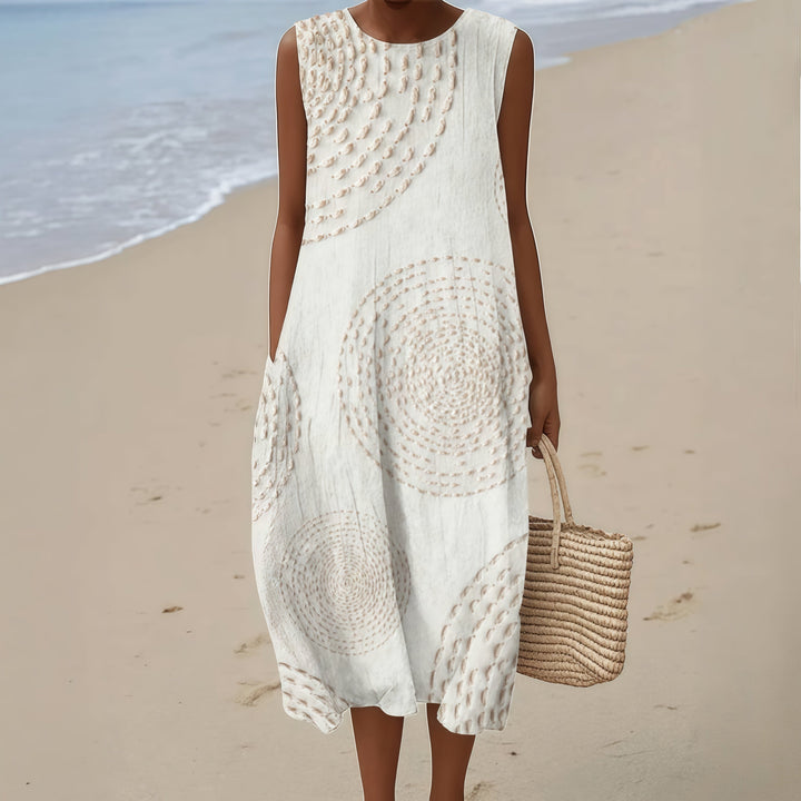 Luna Lightweight Summer Dress — front view