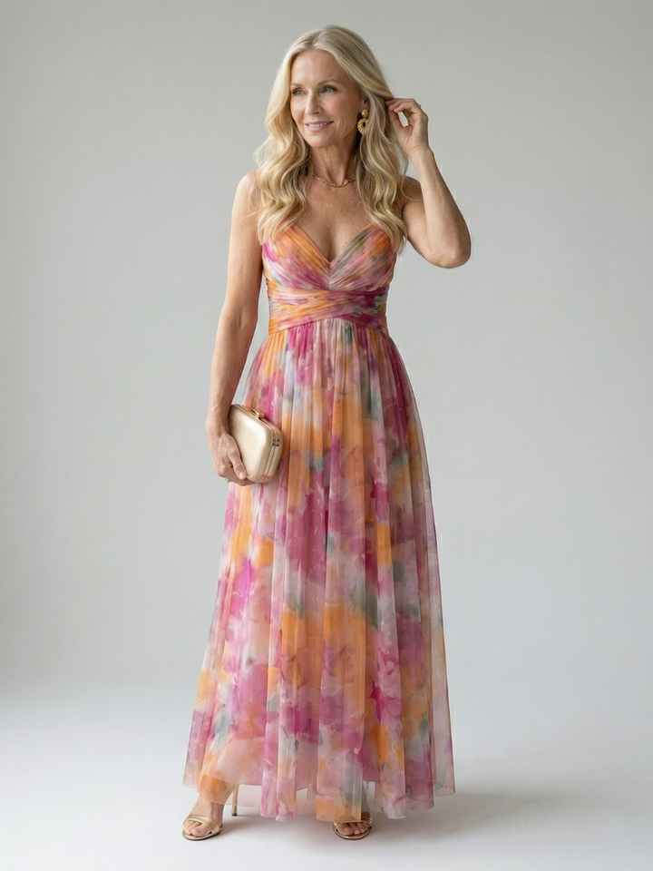 Isel Maxi Dress — front view