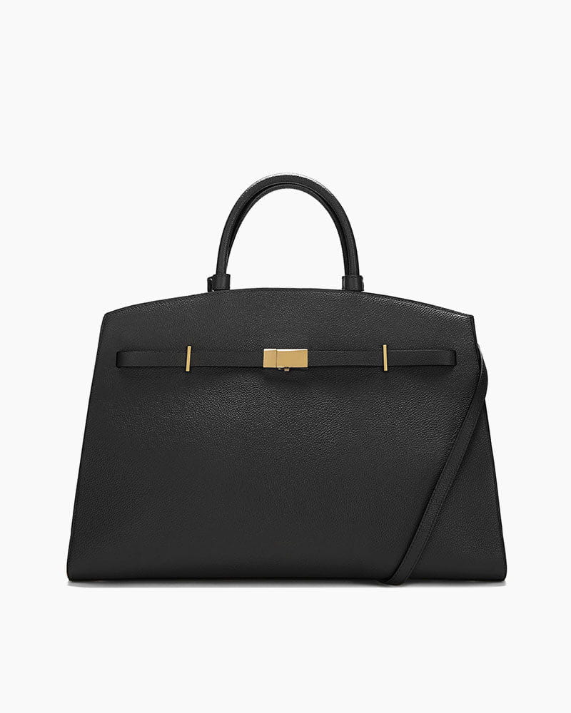Women's Elegant Structured Top Handle Bag
