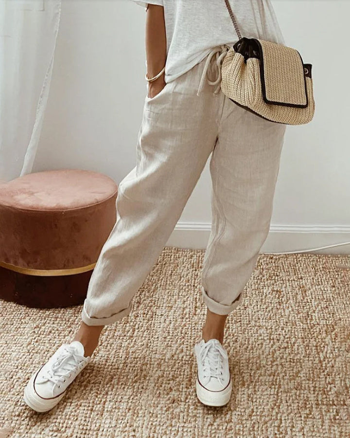 Luna Retro Pants — front view