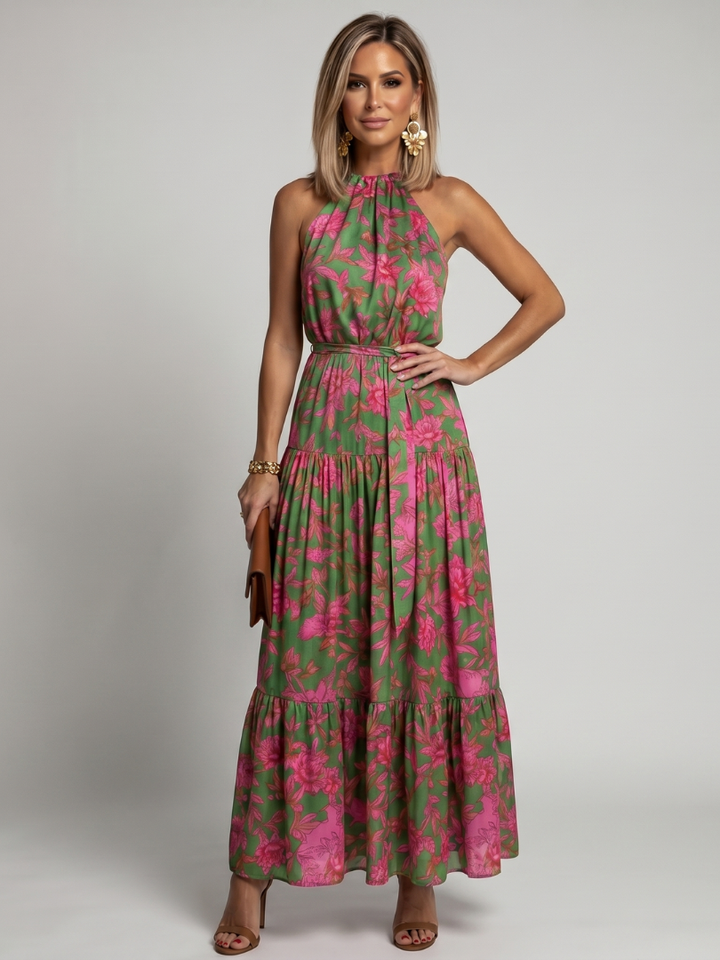 Rowen Midi Dress — front view
