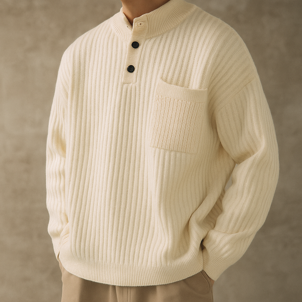 London Rib Stitch Sweater