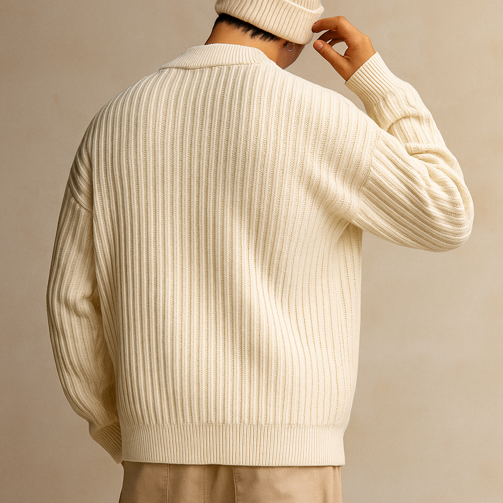 London Rib Stitch Sweater