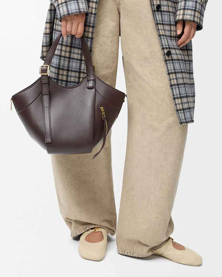 Women’s City Travel Cowhide Hammock Bag
