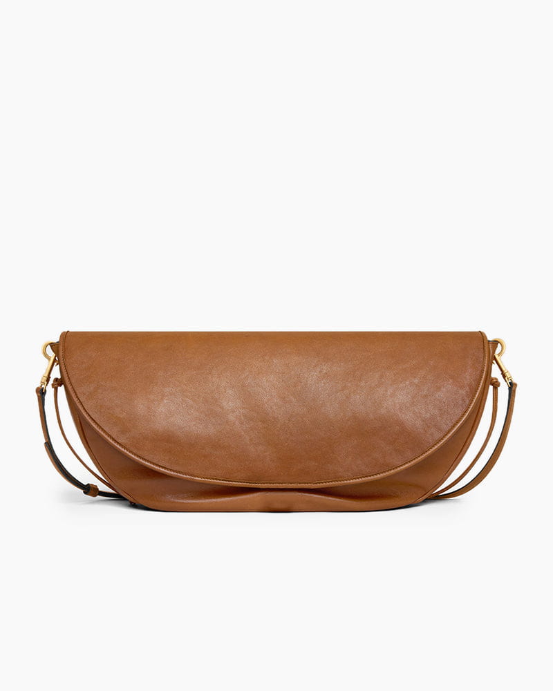 Women’s Airport Travel Halfmoon Flap Shoulder Bag