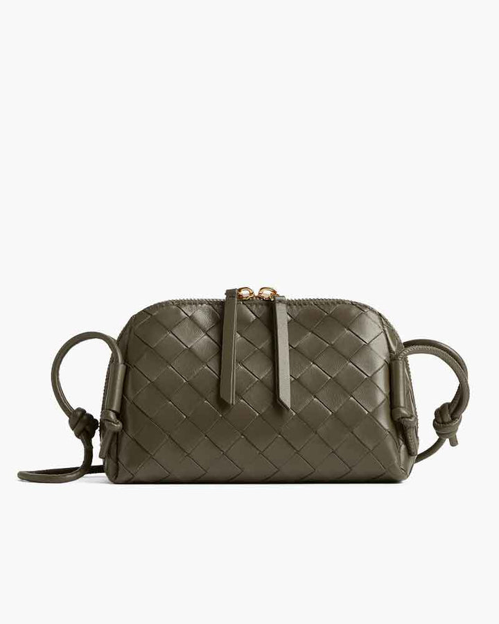 Women’s Travel Airport Intrecciato Crossbody Pouch Bag