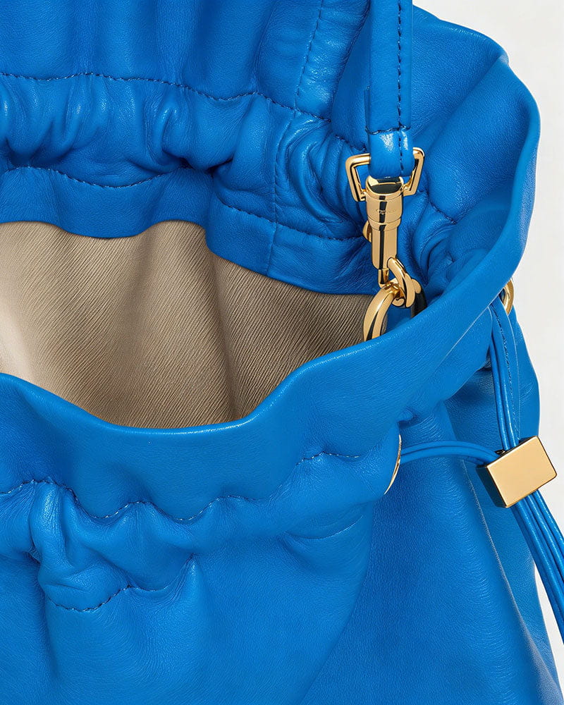 Women's Airport Outfit Trendy Drawstring Crystal Pouch