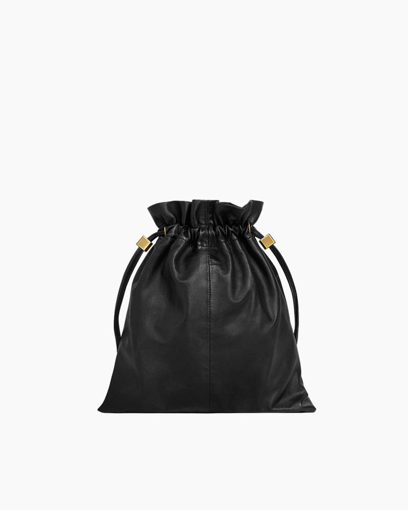 Women's Airport Outfit Trendy Drawstring Crystal Pouch