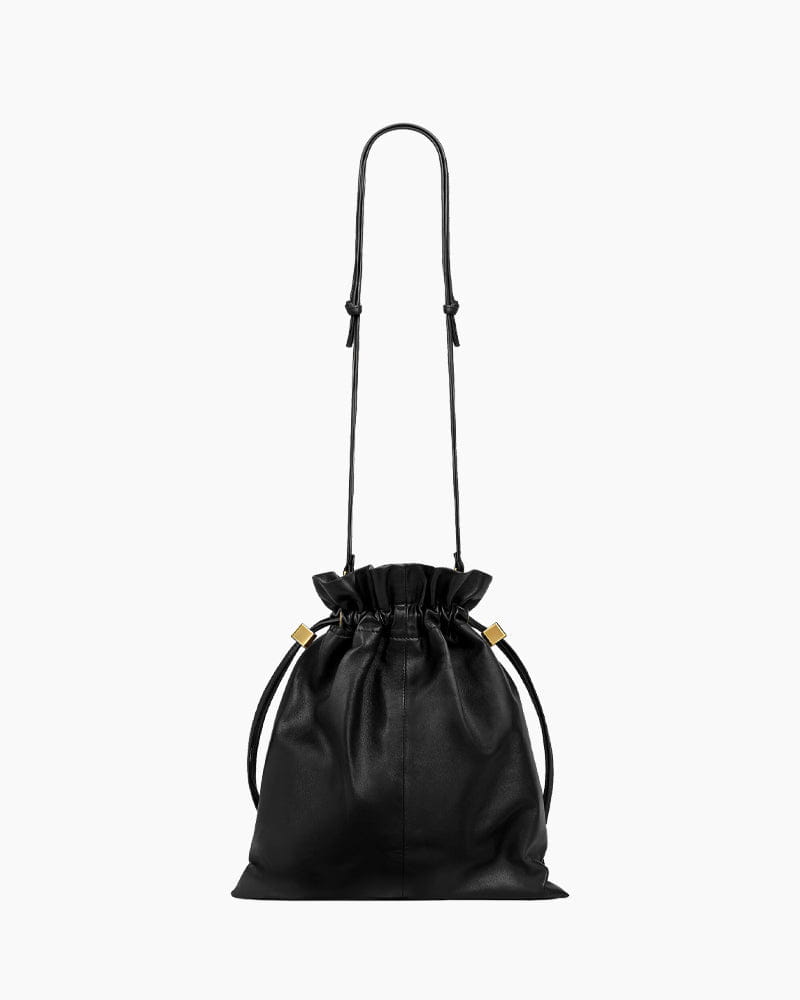 Women's Airport Outfit Trendy Drawstring Crystal Pouch
