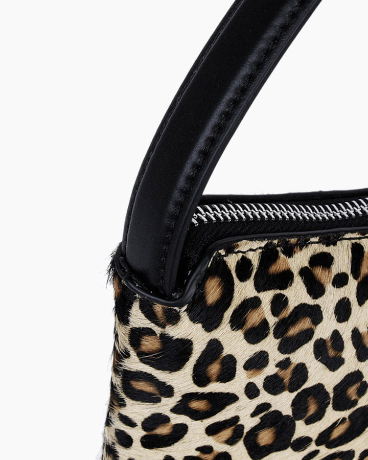 Women's Daily Office Animal Print Horsehair Underarm Bag
