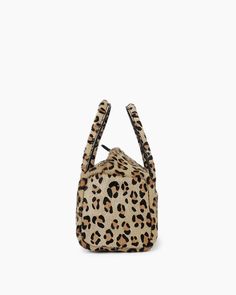 Women's Cocktail Party Bold Patterned Horsehair Underarm Bag