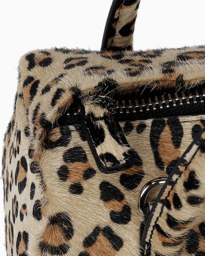 Women's Cocktail Party Bold Patterned Horsehair Underarm Bag