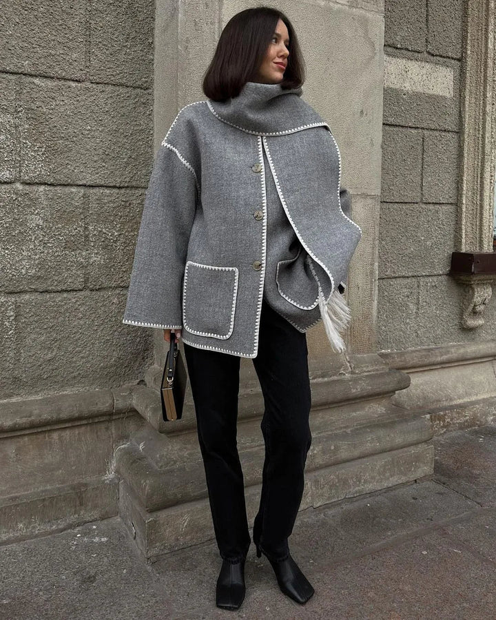 Olivia Premium Designer French Coat — product view