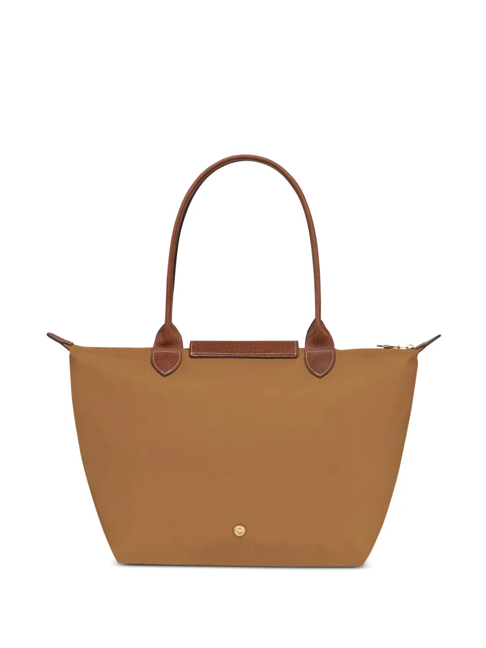 Longchamp Le Pliage Large Tote Fawn Camel back view