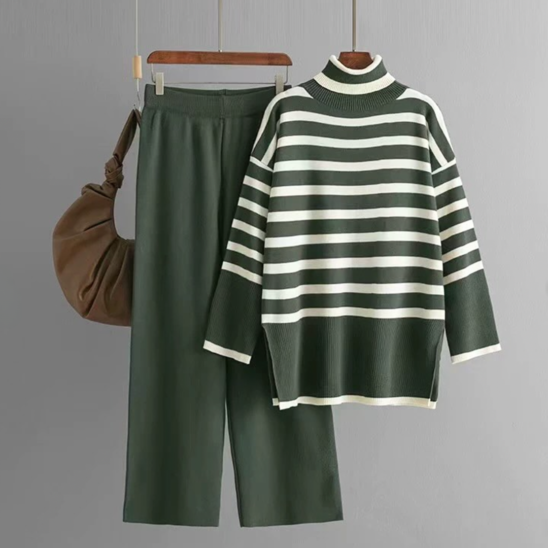 Avery Stylish Turtleneck 2 Piece Set — detail view