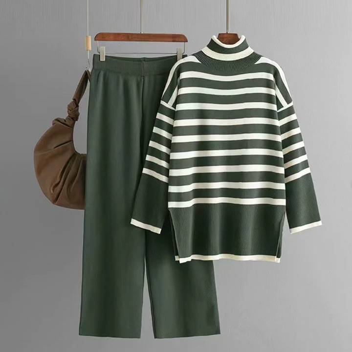Avery Stylish Turtleneck 2 Piece Set — detail view