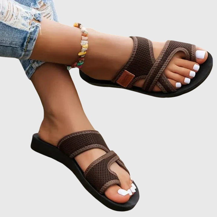 Ellyn Orthopedic Sandals — lifestyle shot