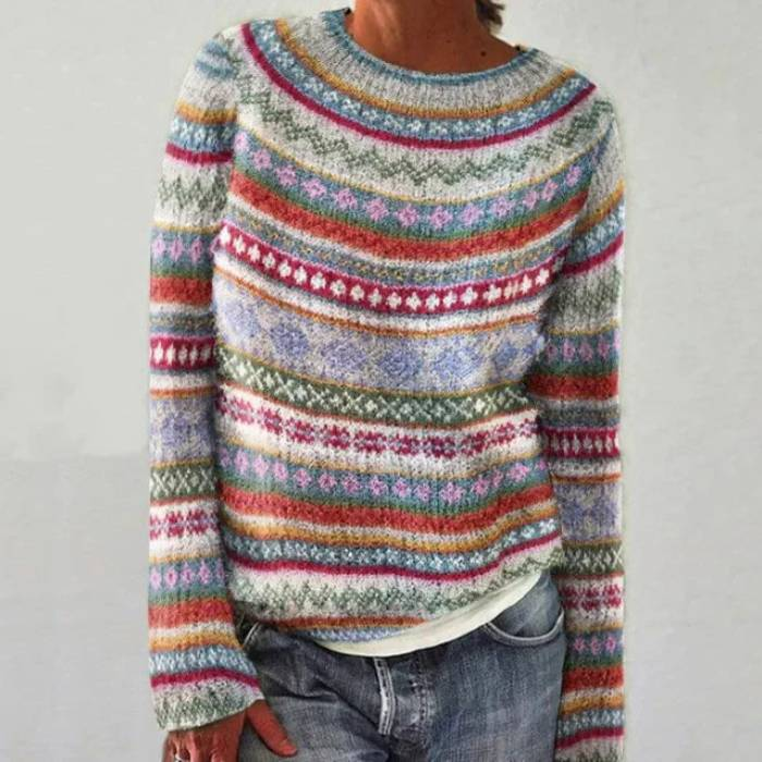Emily Cozy Retro Sweater — alternate view