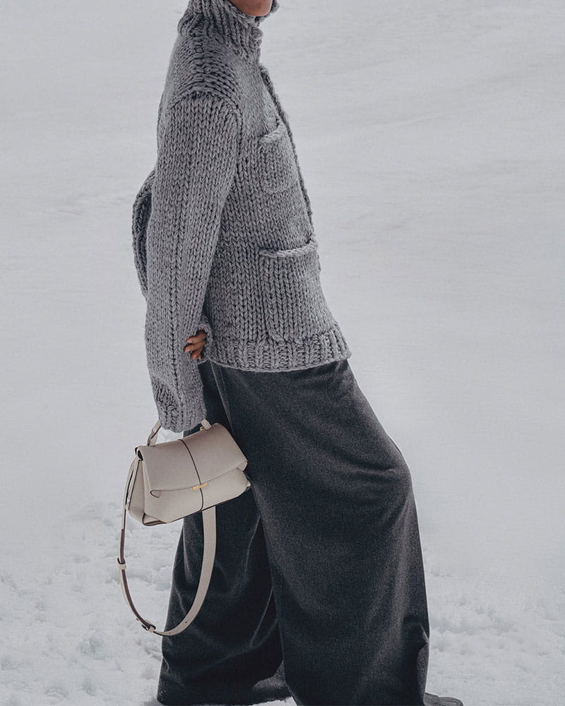 Compact Urban Outing Textured Crossbody Companion