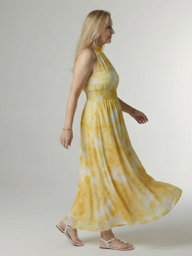 Sylin Midi Dress — side view