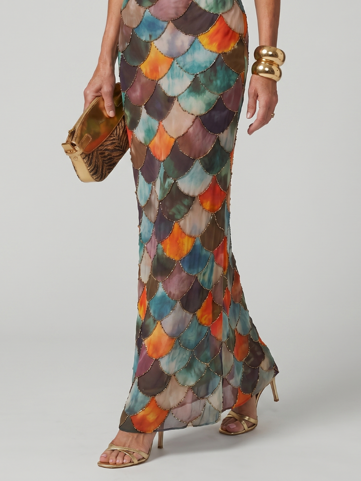 Larkin Maxi Dress — back view