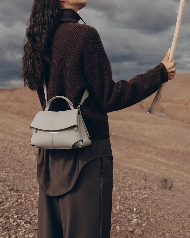 Compact Urban Outing Textured Crossbody Companion