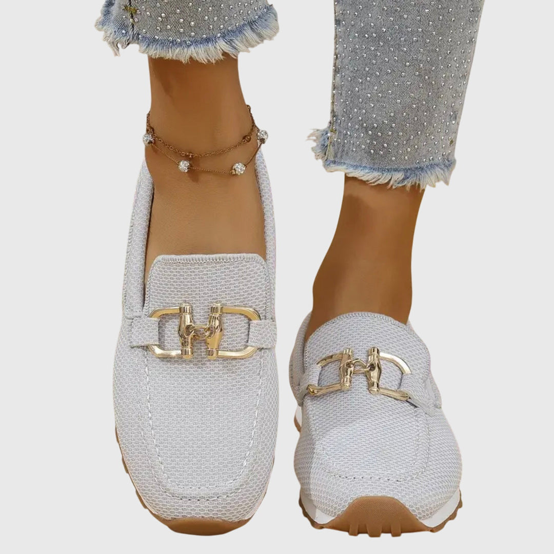 Susana Orthopedic Loafers — back view